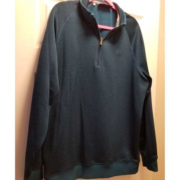 Under Armour 1/4 zip storm loose Coldgear pullover size 2xl - Picture 1 of 12